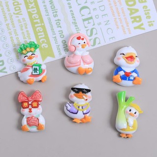 Set Charm Vịt Cute Lạc Lối – 6 Charm Vịt Siêu Cưng Trang Trí Dép Hot Trend
