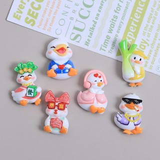 Set Charm Vịt Cute Lạc Lối – 6 Charm Vịt Siêu Cưng Trang Trí Dép Hot Trend