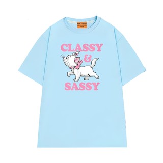 Áo Thun NGỐ TEE Hoạt Hình Aristocats Mèo Marie Cá Tính và Sang Trọng Vải Cotton Thoáng Mát