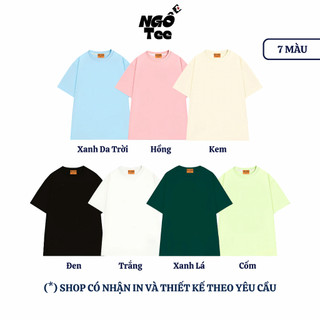 Áo Thun Hoạt Hình NGỐ TEE Nhím Sonic và Nhím Shadow Vải Cotton Cao Cấp Thoáng Mát Form Rộng