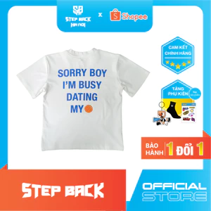 Áo Phông Baby Tee Stepback Tshirt Sorry Boy