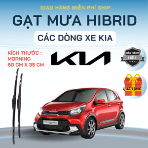 Gạt Mưa Ô Tô KIA MORNING, SOLUTO, CARNIVAL, SONET, SORENTO, SELTOS, K3,5...SILICON NANO Gạt Sạch. 3K