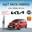 Gạt Mưa Ô Tô KIA MORNING, SOLUTO, CARNIVAL, SONET, SORENTO, SELTOS, K3,5...SILICON NANO Gạt Sạch. 3K
