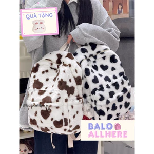 Balo Nữ Nhung Cute BL597