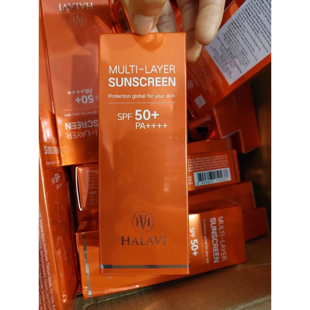 Chống nắng HALAVI HÀN nâng tông kiềm dầu(Chính hãng Có hóa đơn VAT đầu vào đầy đủ)