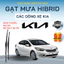 Gạt Mưa Ô Tô KIA K3,5, SOLUTO, MORNING, CARNIVAL, SONET, SORENTO, SELTOS...SILICON NANO Gạt Sạch. 3K