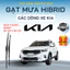 Gạt Mưa Ô Tô KIA SONET, SOLUTO, MORNING, CARNIVAL, SORENTO, SELTOS, K3,5...SILICON NANO Gạt Sạch. 3K