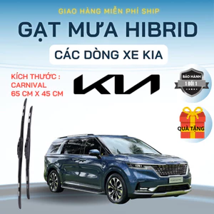 Gạt Mưa Ô Tô KIA CARNIVAL, SELTOS, SOLUTO, MORNING, SORENTO, SONET, K3,5...SILICON NANO Gạt Sạch. 3K