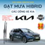 Gạt Mưa Ô Tô KIA CARNIVAL, SELTOS, SOLUTO, MORNING, SORENTO, SONET, K3,5...SILICON NANO Gạt Sạch. 3K