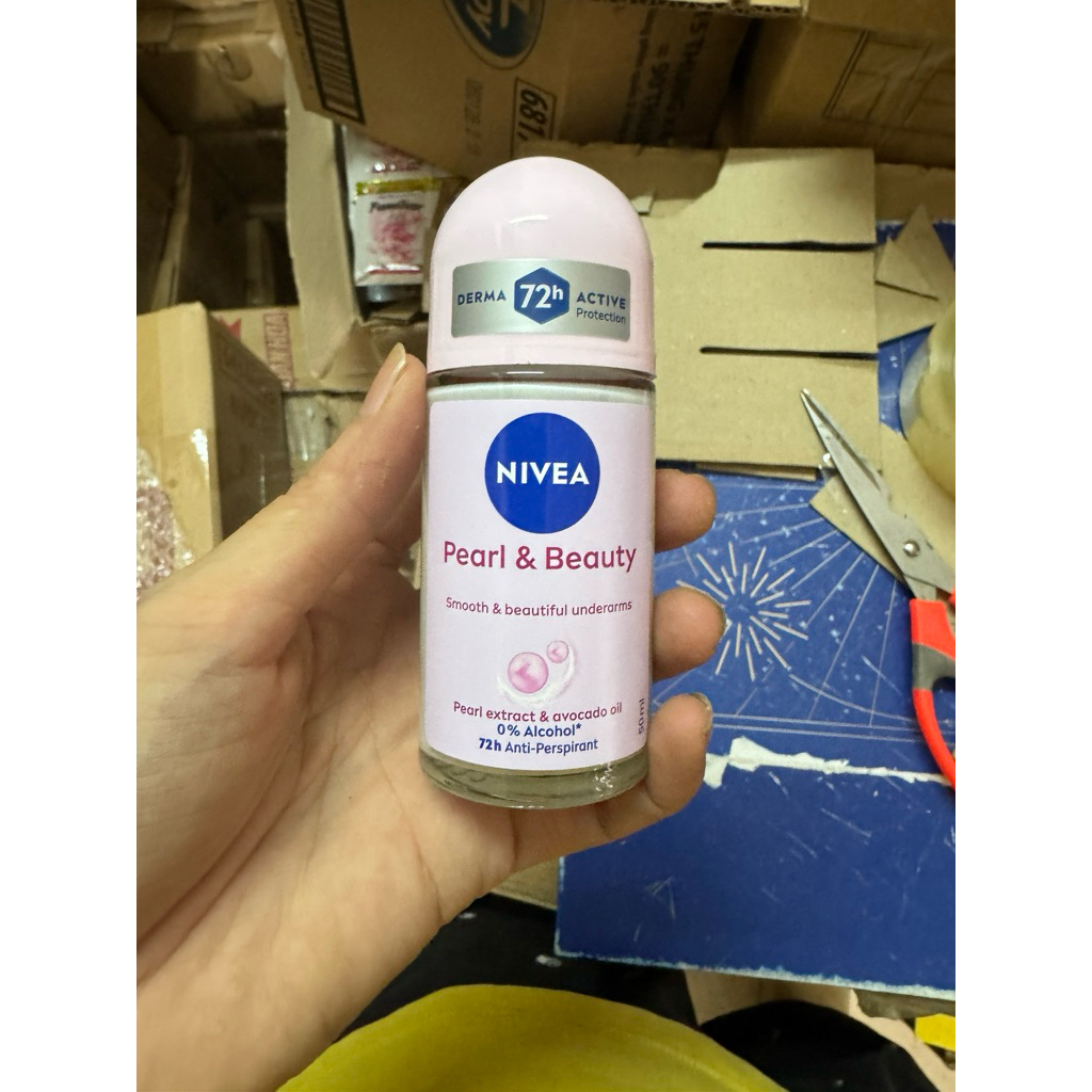 1 cây Lăn khử mùi nivea ngọc trai 50ml