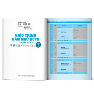 Sách - Combo Giáo trình Hán Ngữ Boya Trung Cấp