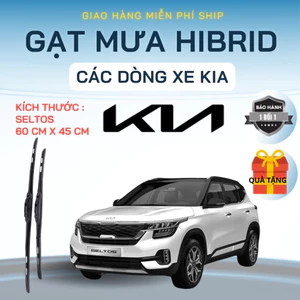 Gạt Mưa Ô Tô KIA SELTOS, SOLUTO, MORNING, CARNIVAL, SONET, SORENTO, K3,5...SILICON NANO Gạt Sạch. 3K