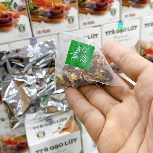 Trà giảm cân Gạo Lứt Kỳ Tử Chính Hãng Cao Cấp ✅ Trà giảm béo nhanh Mix 8 Vị Thảo Mộc đốt mỡ giữ dáng đẹp da hộp 20 gói
