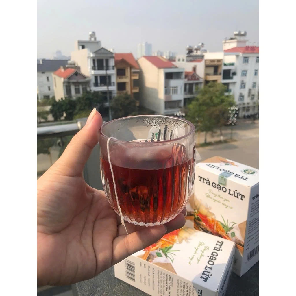 Trà giảm cân Gạo Lứt Kỳ Tử Chính Hãng Cao Cấp ✅ Trà giảm béo nhanh Mix 8 Vị Thảo Mộc đốt mỡ giữ dáng đẹp da hộp 20 gói