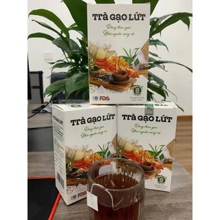 ✅ Trà giảm cân Gạo Lứt Kỳ Tử [Chính Hãng Cao Cấp] ✅ Trà giảm béo gạo lứt Mix 8 Vị Thảo Mộc giữ dáng đẹp da hộp 20 gói