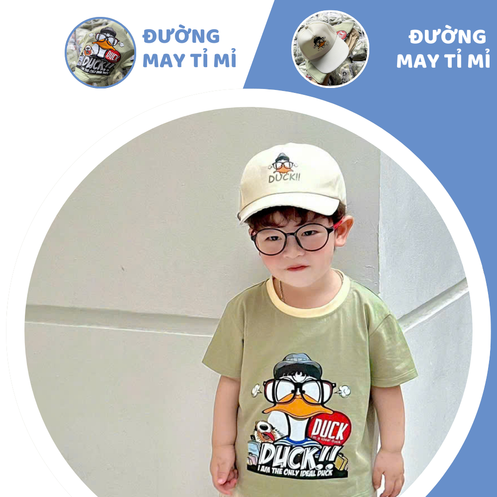 [À ƠI SHOP] V39- bộ cộc vịt duck kèm mũ- a117.1792
