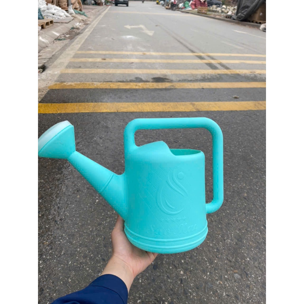 Bình tưới cây 5L vòi sen nhựa - Ô doa tưới cây ,vòi dài nhựa dày