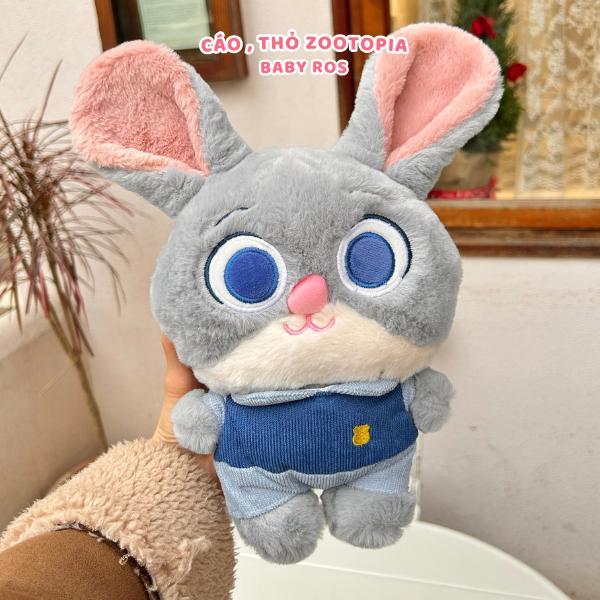 Gấu bông thỏ Judy và cáo nick dễ thương. Thú nhồi bông judy nick làm quà tặng đáng yêu