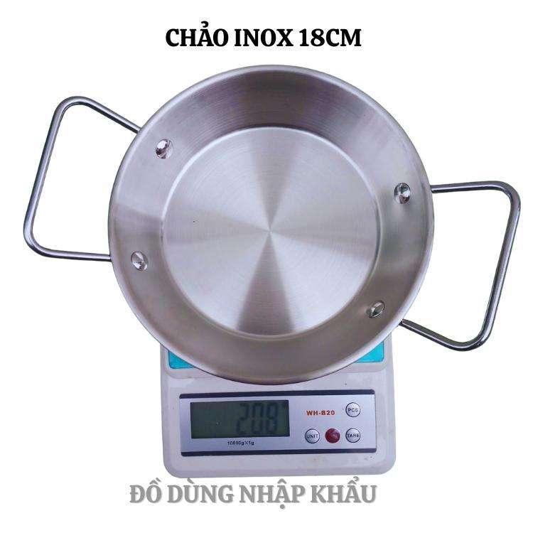 Chảo inox cao cấp phong cách Hàn Quốc tay cầm cách nhiệt phiên bản 2026