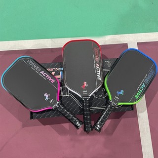 (Chính Hãng) Vợt Pickleball F-Sport Hyper Active 16mm – Carbon Toray Nhám, Lõi 5S Trợ Lực Mạnh, Vợt Tấn Công Đánh Đanh