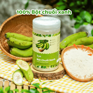 Bột Chuối Xanh Lạc Yên Foods  Làm Từ Chuối Xanh Tươi Giàu Tinh Bột Kháng