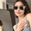 Kính mắt râm mát nữ nam,mắt kính thời trang chống UV400 và tia bức xạ phong cách Hàn Quốc đi chơi đi biển đẹp ABICA 262