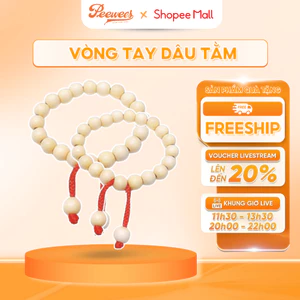 Vòng Tay Dâu Tằm Cho Bé PeeWees Chống Đổ Mồ Hôi Trộm Giúp Bé Ngủ Ngon Sâu Giấc Tránh Giật Mình Thức Giấc Giữa Đêm