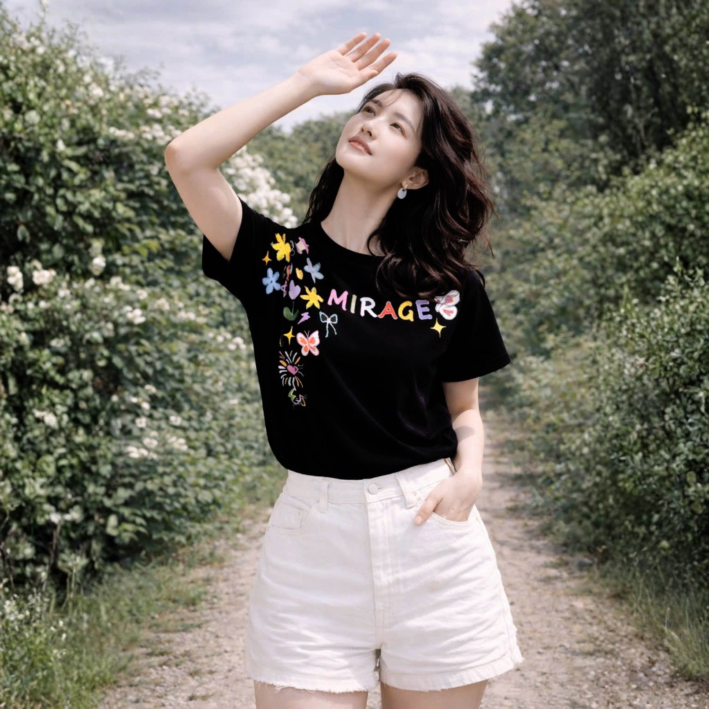 Áo Thun Mirage In Chữ Sắc Màu Local Brand Chất 100% Cotton Mềm Mịn Thoáng Mát.