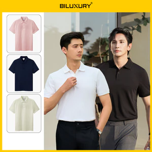 Áo Polo Nam Thiết Kế Basic 9APCB522 Biluxury Form Casual Cao Cấp Chống Nhăn Bền Màu