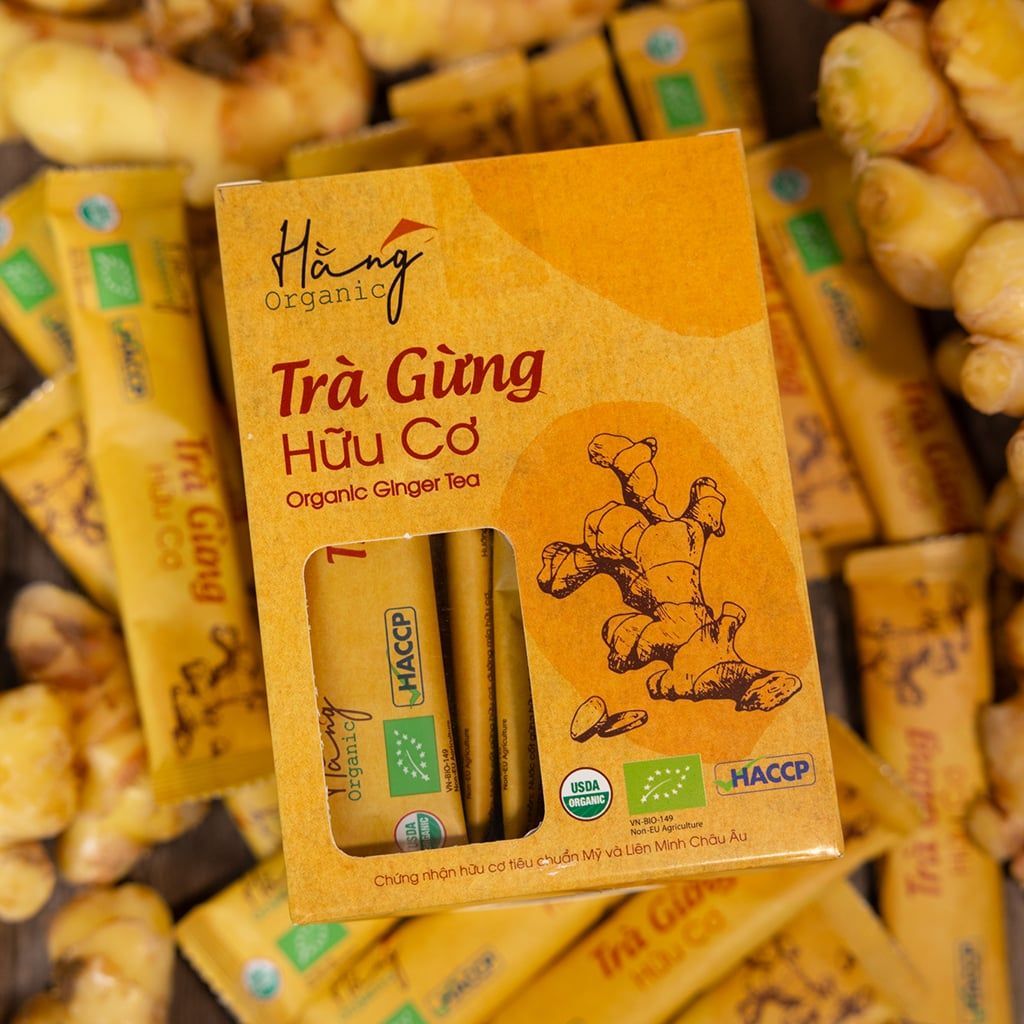 Trà gừng hữu cơ Karose 100g