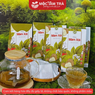 COMBO 3 Trà túi lọc thường Lá mâm xôi rừng Mộc Tâm - Làm đẹp niêm mạc, hỗ trợ thả tự nhiên