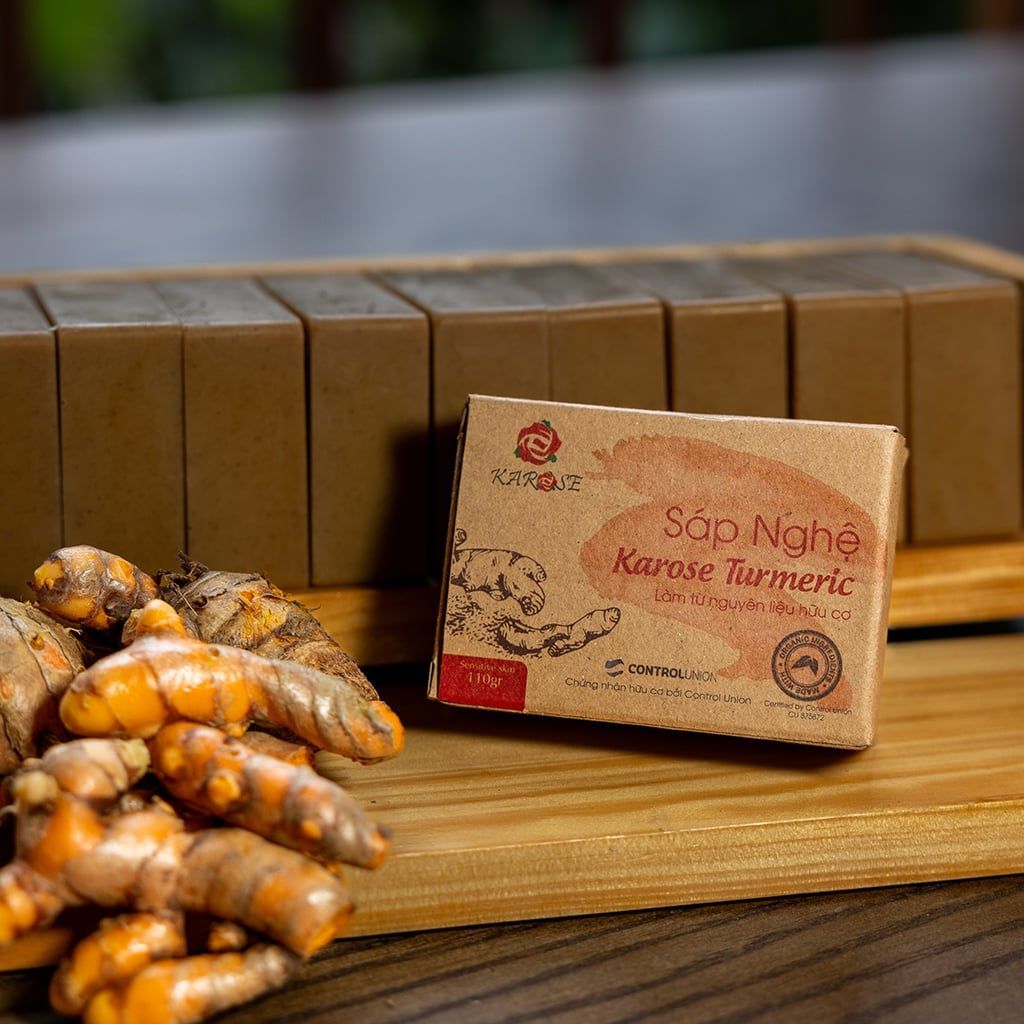 Sáp tắm nghệ Karose Turmeric 110g