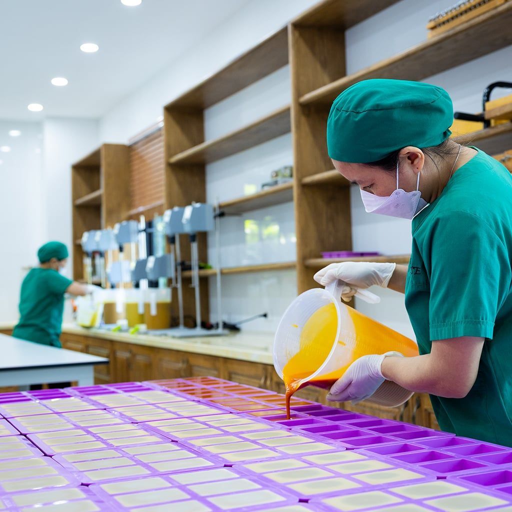 Sáp tắm nghệ Karose Turmeric 110g