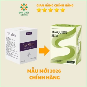 Giảm cân MayQueen Slim của B.O.T Chính Hãng Hộp 30 Viên May Queen Slim Viên Hủy Mỡ Nhanh An Toàn Hiệu Quả
