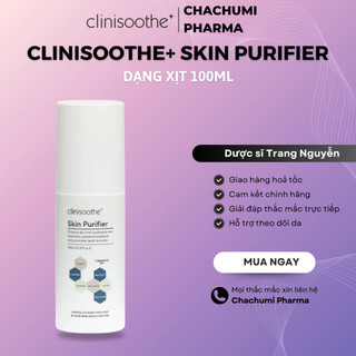 Clinisoothe+ Skin Purifier Làm sạch, kháng khuẩn, giảm đỏ, phục hồi và nhanh lành tổn thương