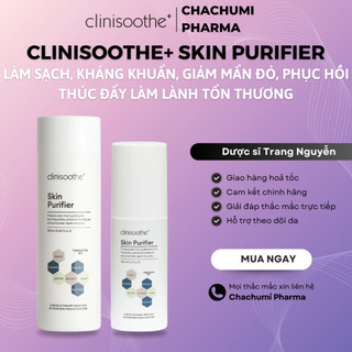 Clinisoothe+ Skin Purifier Làm sạch, kháng khuẩn, giảm đỏ, phục hồi và nhanh lành tổn thương