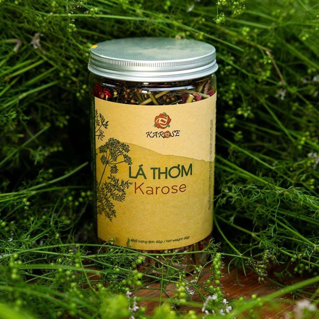 Lá Thơm Karose dùng tắm xông mặt khử mùi 60g