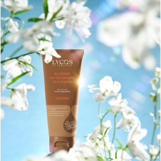 Sữa Rửa Mặt Vi Hạt Hạnh Nhân Lycos – Sạch Sâu, Ngừa Mụn Đầu Đen & Căng Mịn Da