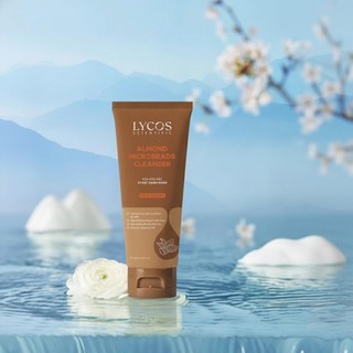 Sữa Rửa Mặt Vi Hạt Hạnh Nhân Lycos – Sạch Sâu, Ngừa Mụn Đầu Đen & Căng Mịn Da