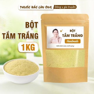 Bột tắm trắng thảo mộc 1kg, bột thảo mộc 24 vị, bột ủ dưỡng trắng da sáng mịn, mờ thâm