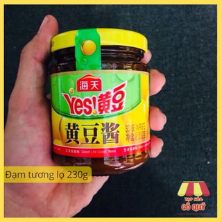 Đạm tương Yes, tương tàu choong, tương đậu lọ thủy tinh 230g, date mới- Tạp hóa cô Quý (M18): Lọ thủy tinh