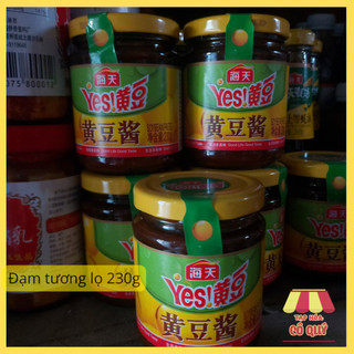 Đạm tương Yes, tương tàu choong, tương đậu lọ thủy tinh 230g, date mới- Tạp hóa cô Quý (M18): Lọ thủy tinh