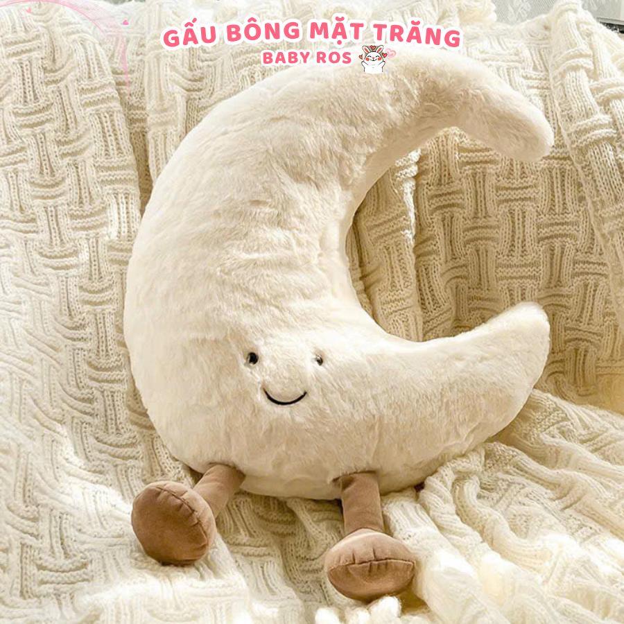 Gấu Bông Mặt Trời, Gấu Bông Mặt Trăng Cao Cấp, làm quà tặng ý nghĩa. Quà tặng sinh nhật Baby Ros
