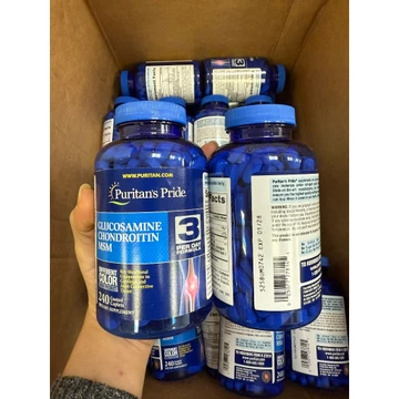 Viên Uống Hỗ Trợ Xương Khớp Glucosamine Chondroitin MSM Puritan's Pride Của Mỹ 240 viên
