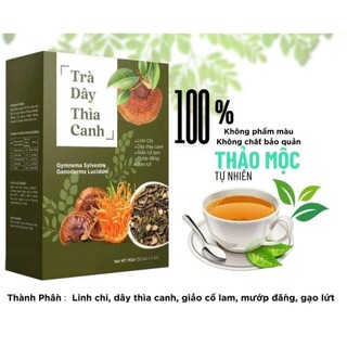 Trà tiểu đường Dây Thìa Canh Chính Hãng Cao Cấp Hộp 30 Gói ✅ Ổn định đường huyết phòng chống các biến chứng tiểu đường