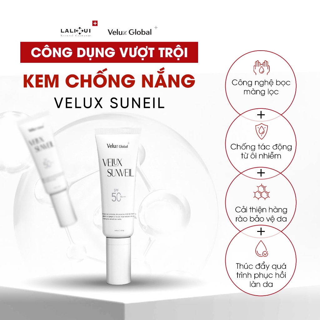 KEM CHỐNG NẮNG MESSO LALIHUI NÂNG TONE, KIỀM DẦU, CĂNG BÓNG, DƯỠNG SÁNG CHỐNG NẮNG PHỔ RỘNG