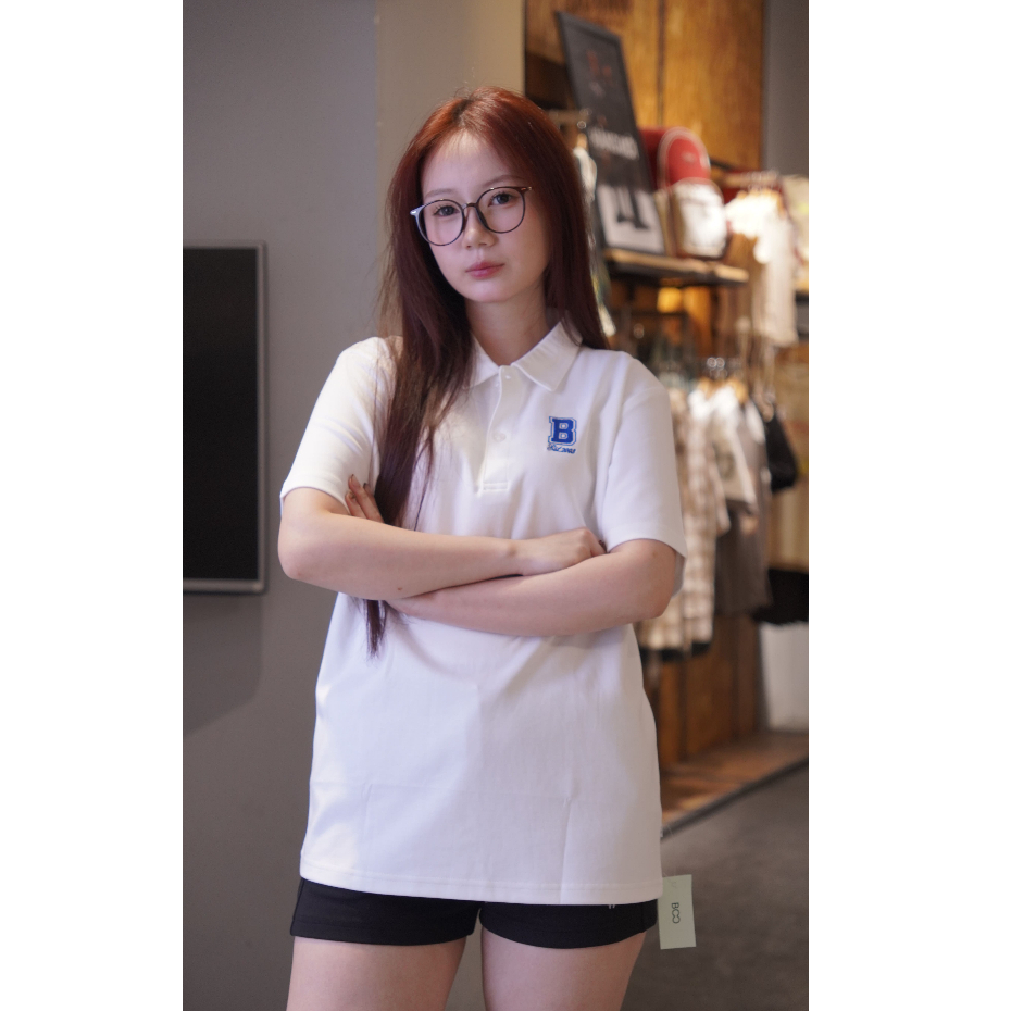 Áo Polo BOO Có Cổ Dáng Regular Thêu Logo B Nổi Bật Chất Liệu Interlock 2 Da | BigBuy360 - bigbuy360.vn