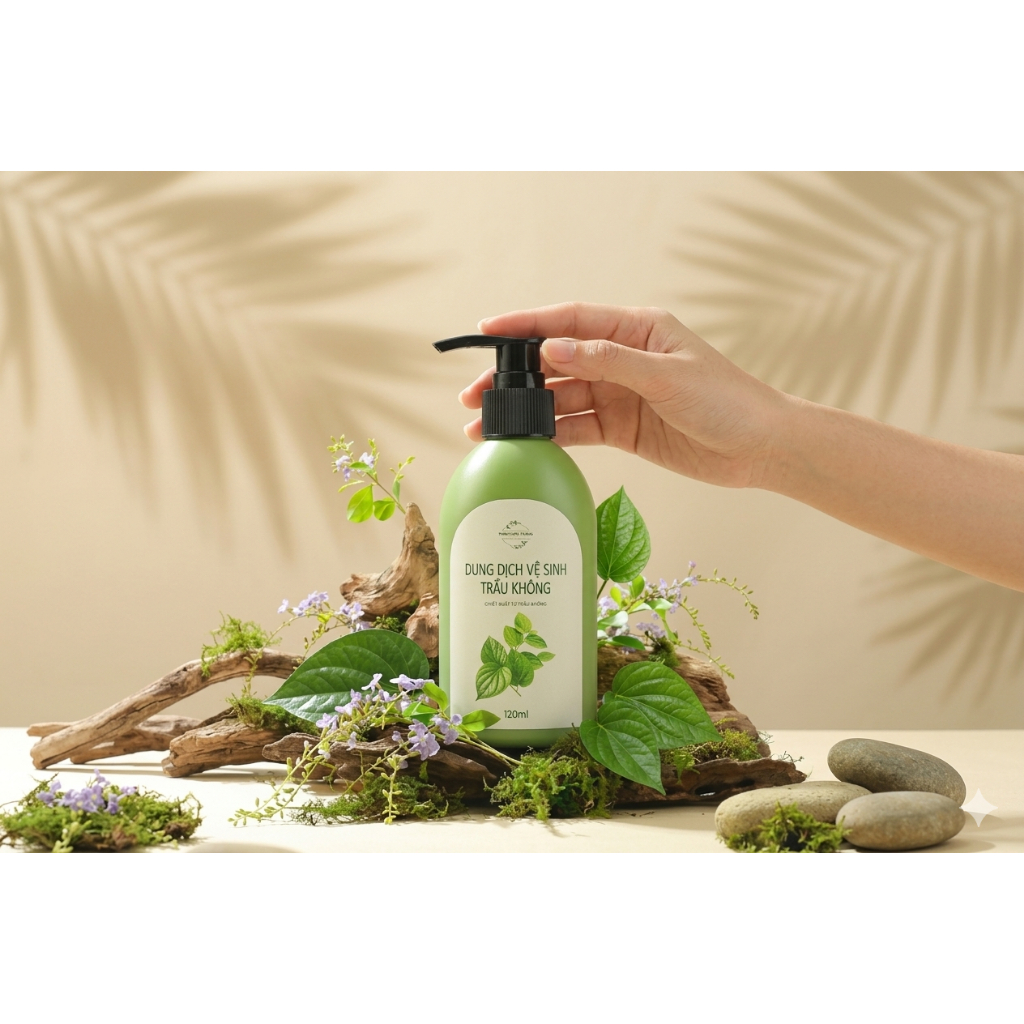 Combo Toàn Diện Mộc Dưỡng Nhiên: Bộ Gội Xả Xịt Tóc Bưởi Dừa & Dung Dịch Vệ Sinh Trầu Không Thảo Mộc Tự Nhiên