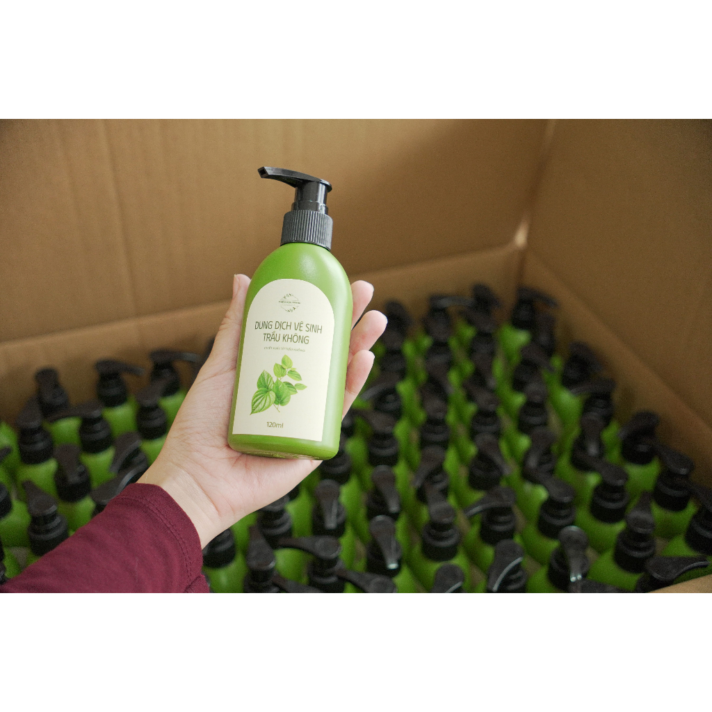 Dung Dịch Vệ Sinh Trầu Không Mộc Dưỡng Nhiên 120ml - Làm Sạch Cân Bằng pH Vùng Kín Khử Mùi Suốt 24h