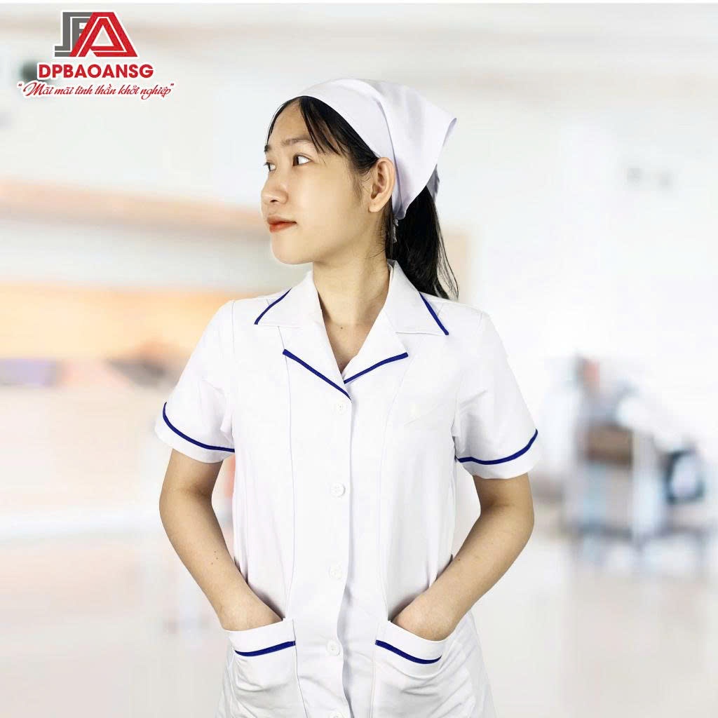 Nón Y Tá, Điều Dưỡng Màu Trắng, Nhiều Màu Vải Kate – Thoáng Mát, Dễ Buộc, Gọn Gàng Khi Làm Việc